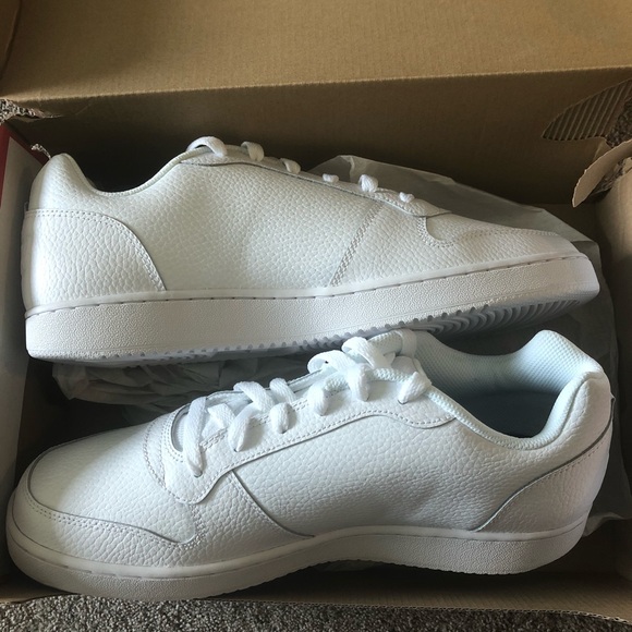 Nike Ebernon Low Premium White Swish Shoe NEW - Picture 3 of 8